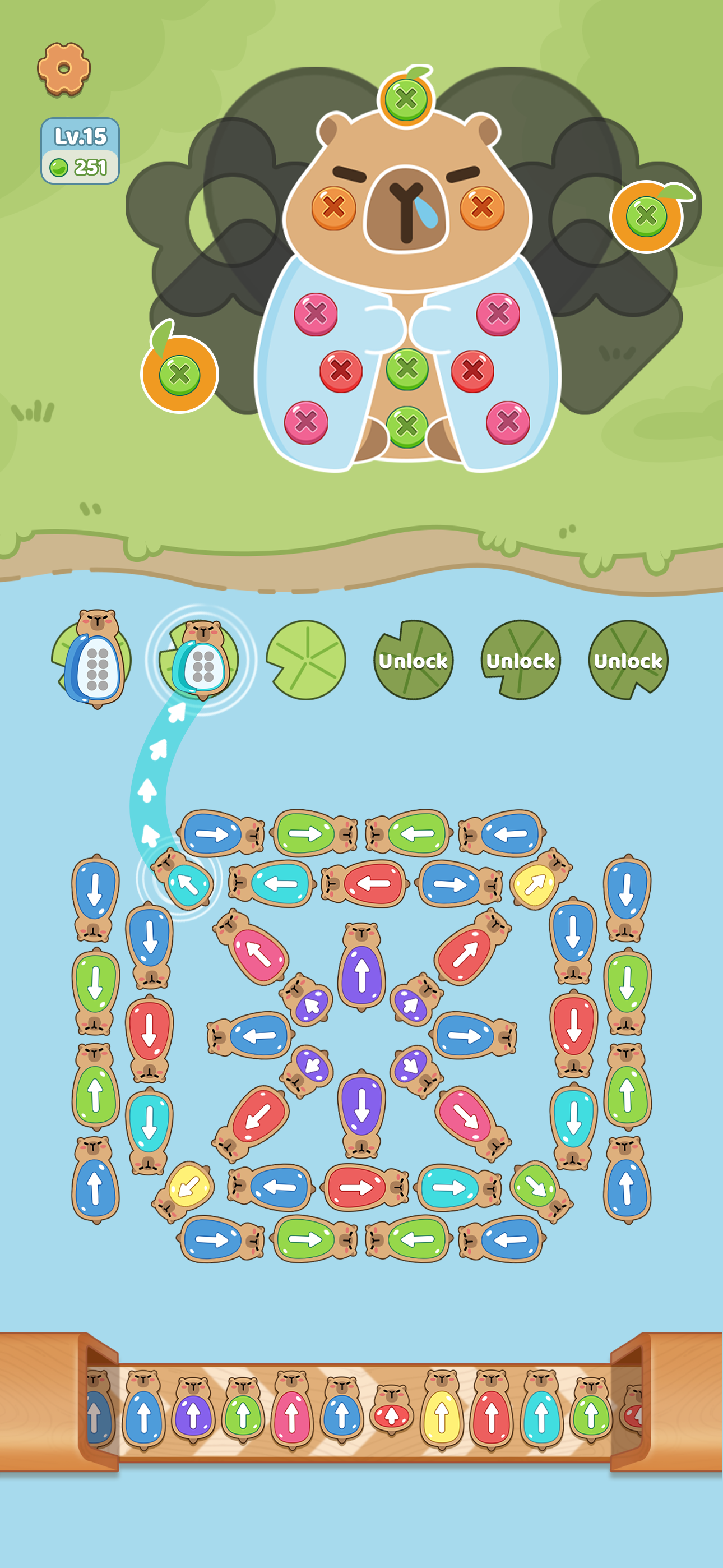 Capy Escape: Screw Sort screenshot 3