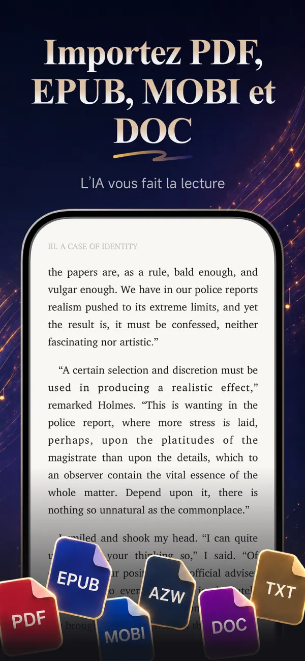Screenshot #3 pour Readify AI : Synthèse vocale