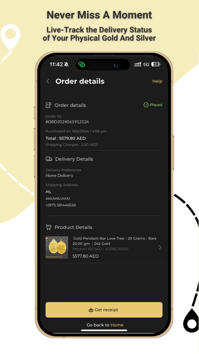 OGold Wallet Screenshot