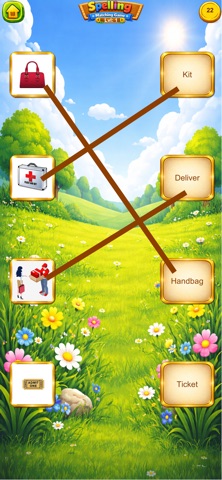 Spelling Matching Game Screenshot 3 of 5