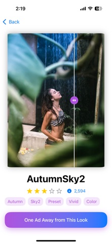 Presets for Lightroom - Vivid iPhone screenshot