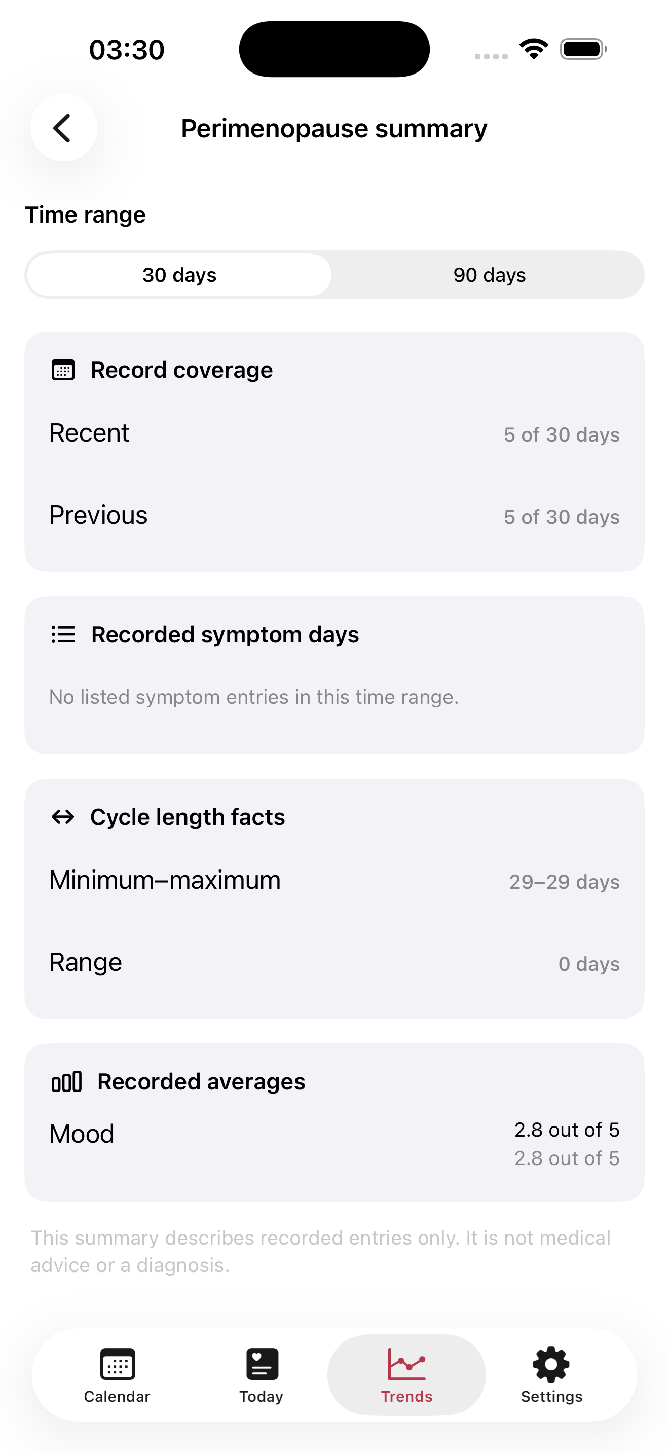 Maren: Period & Mood screenshot 5