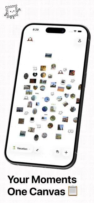 Stamply: Photo Stamp Canvas screenshot 1