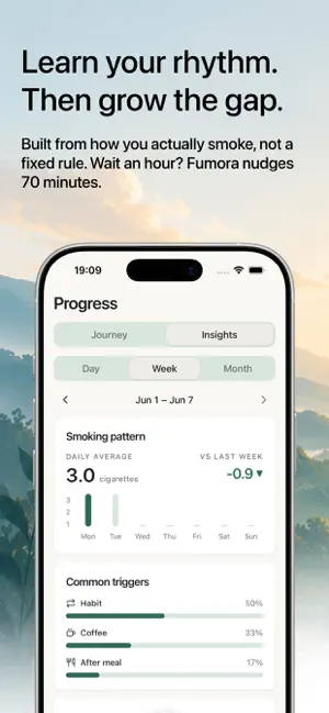 Fumora: Quit Smoking Tracker screenshot 2
