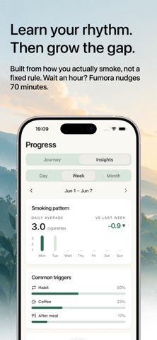 Fumora: Quit Smoking Tracker Screenshot 2 of 5