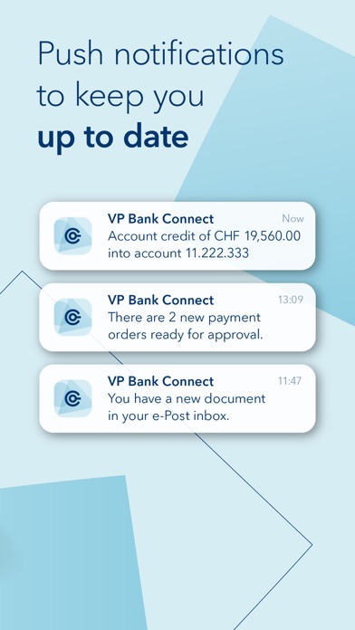 VP Bank Connect Screenshot