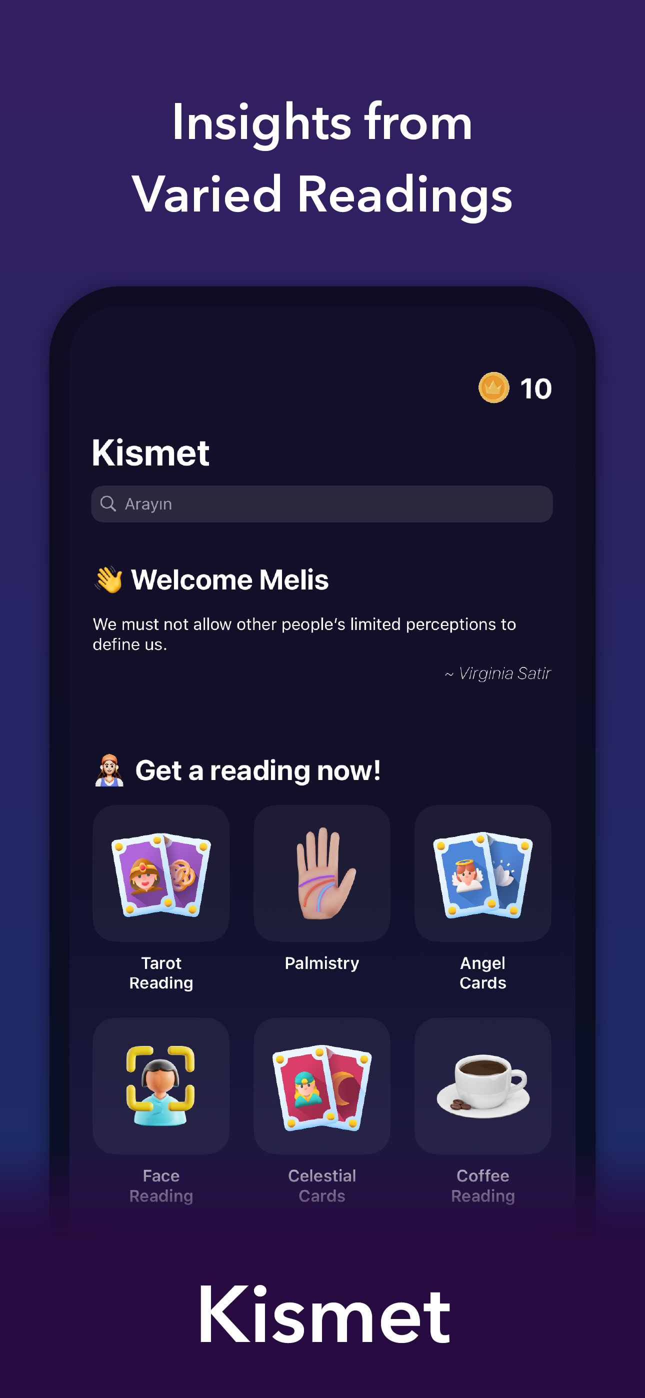 Kismet - Tarot, Astrology