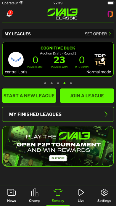 OVAL3 Classic Screenshot