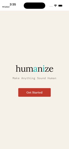 humanize Screenshot 1 of 5