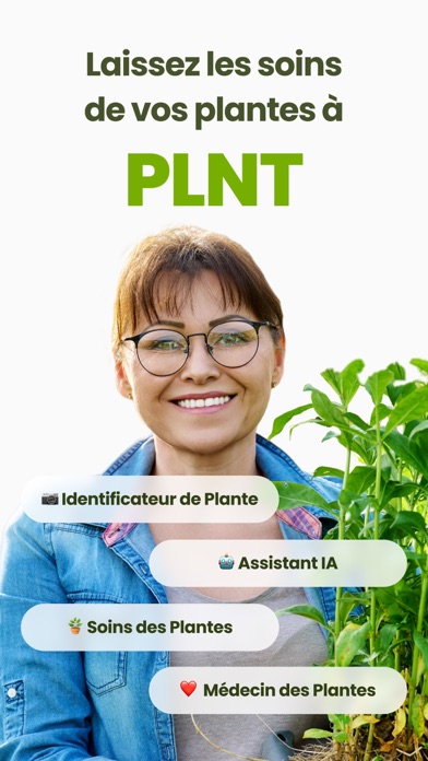 Screenshot #1 pour AI Plant Identifier App - PLNT