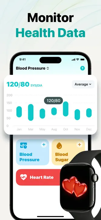 Blood Pressure：Scan Healthのスクリーンショット（3/5）