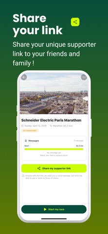 Cobbr : encouragements running iPhone screenshot