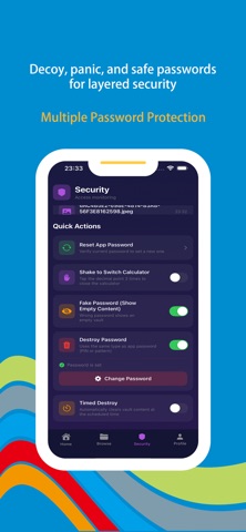 Wonder Guard - Private Vault iPhone screenshot