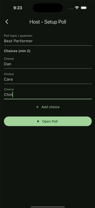 VoteIn60 Screenshot 2 of 4
