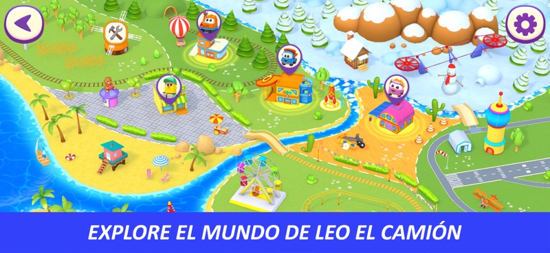 El Mundo de Leo: juegos coches screenshot 3