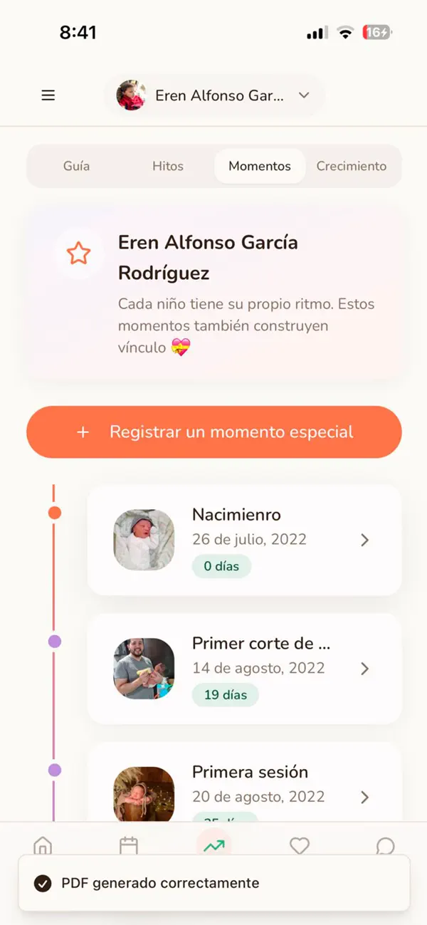 Screenshot #2 pour Crianza con Amor