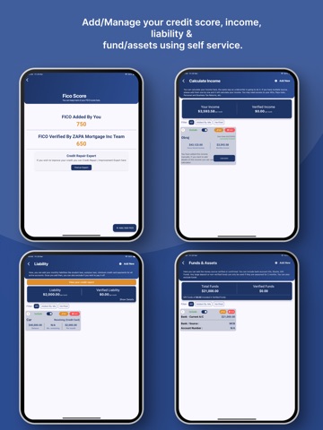 aria.mortgage iPad screenshot