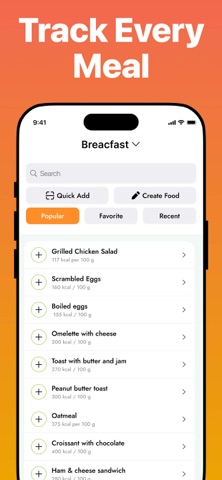 Calorie Tracker & Counter + Screenshot 5 of 7