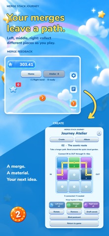 Merge Stack Journey screenshot 2