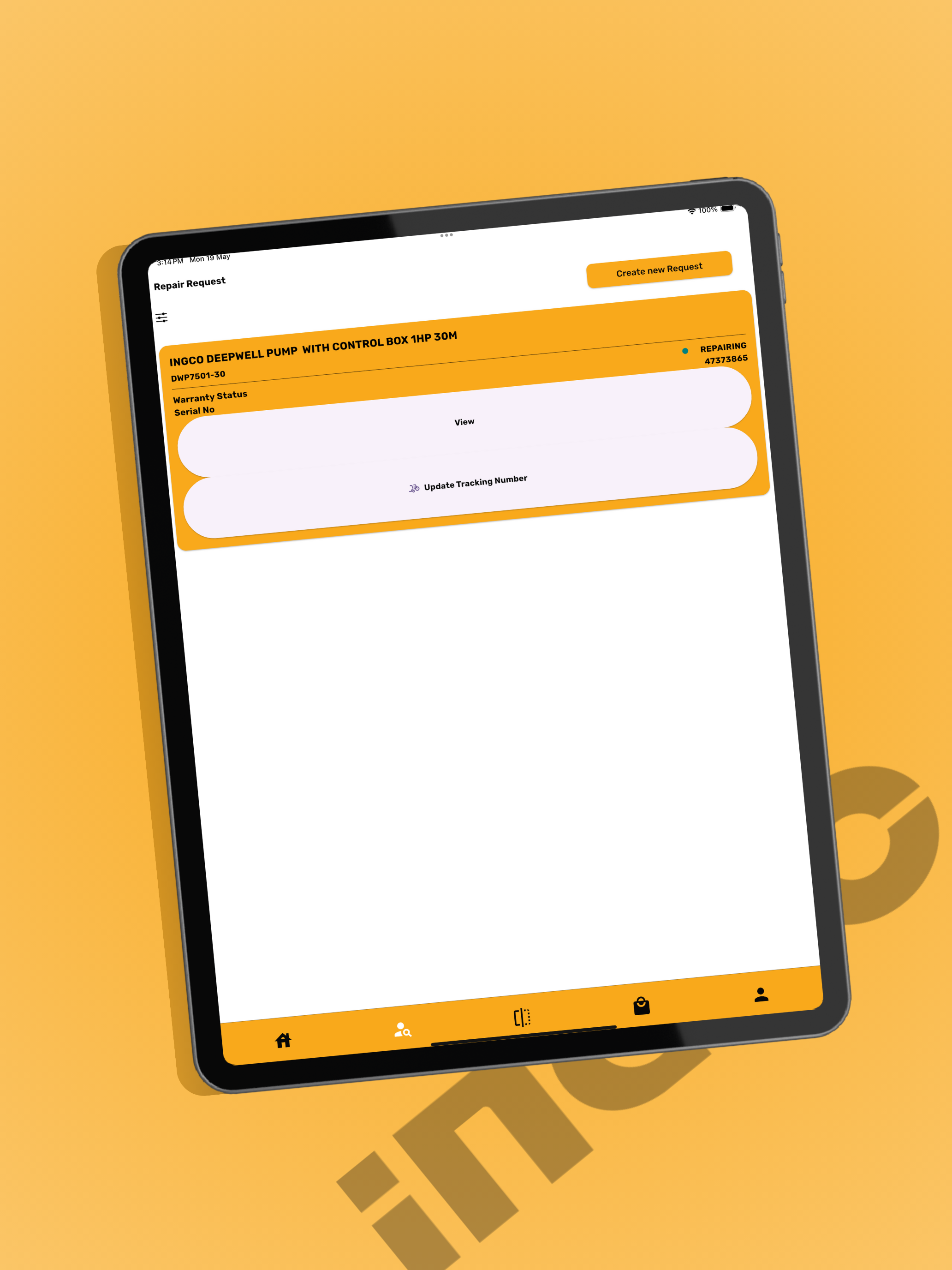 Ingco Customer App