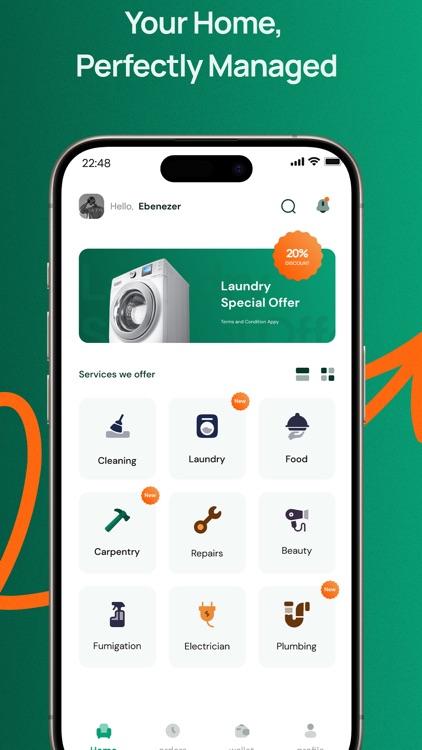 Homified | Food delivery