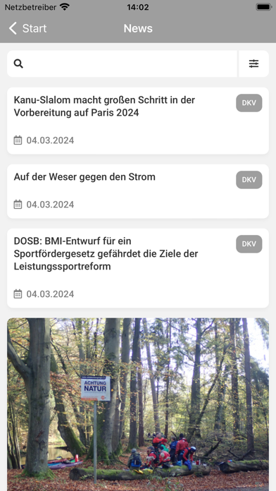 Paddel-Klub Hannover e.V. Screenshot