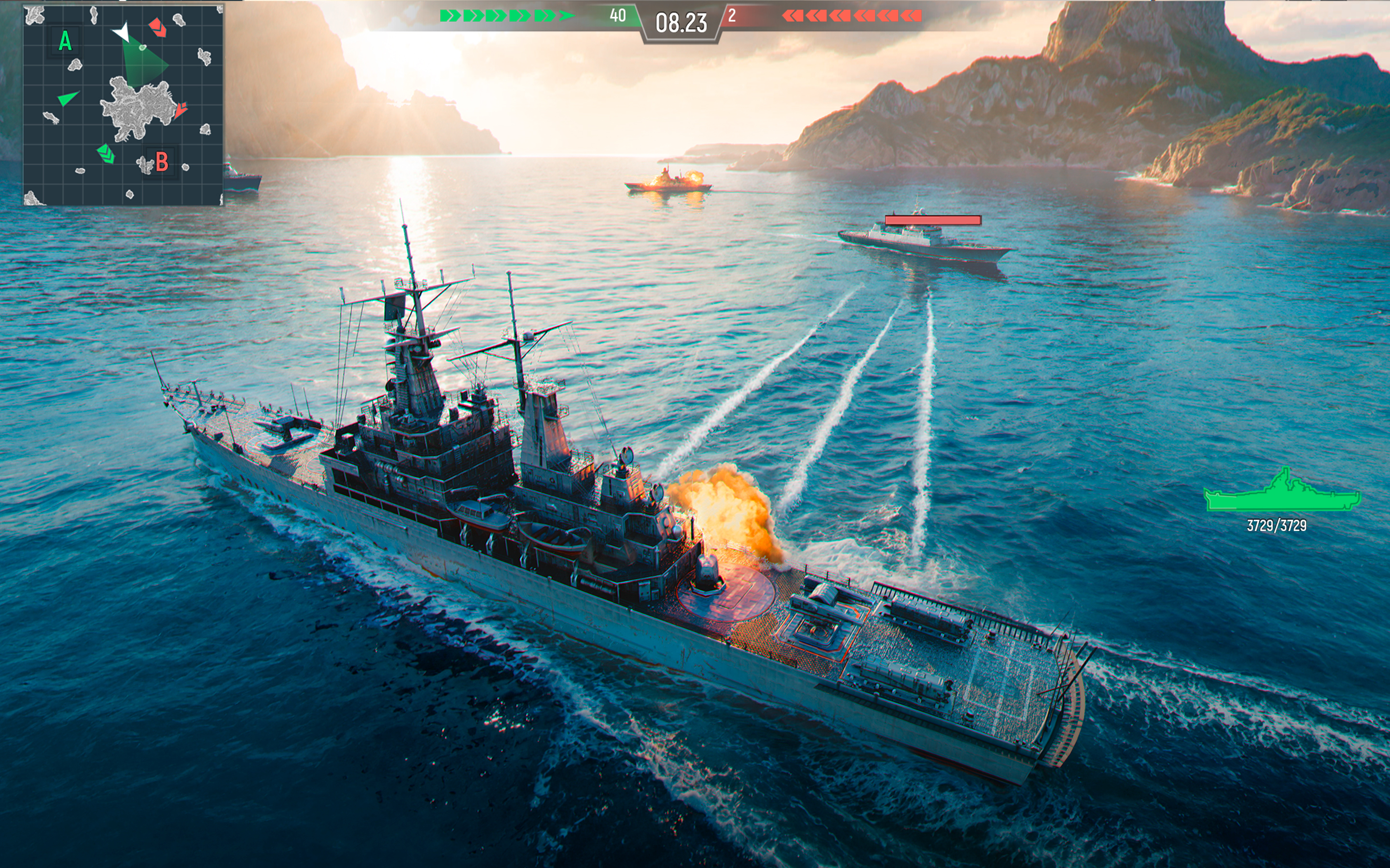 Force of Warships: Boat Games screenshot 21