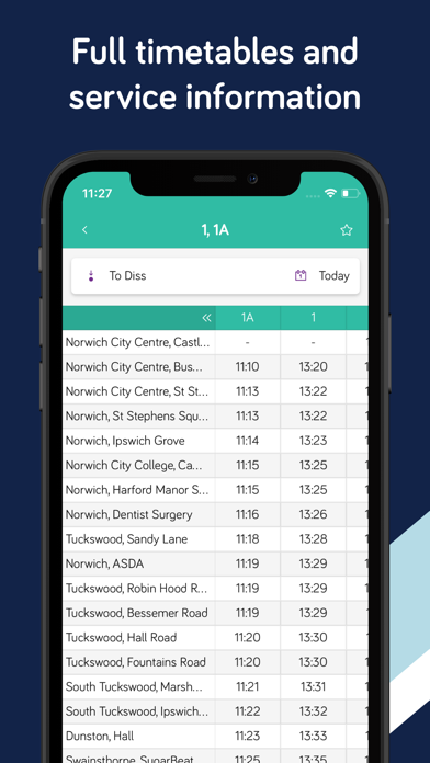 Konectbus (Norfolk) iPhone screenshot 5 - Travel app