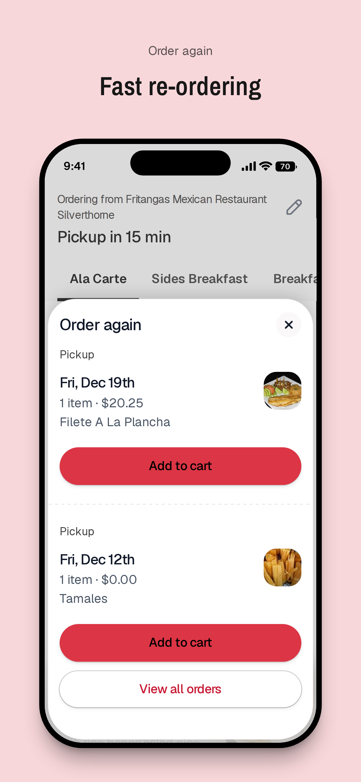 Fritangas Mexican Restaurant screenshot 4
