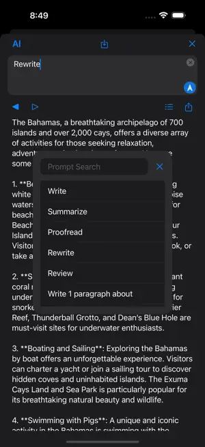 Bookmark Write screenshot 2