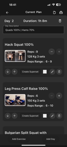 Training OP screenshot