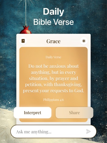 Bible Chat: Daily Verse iPad screenshot