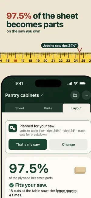 Cut List Optimizer & Planner screenshot 3
