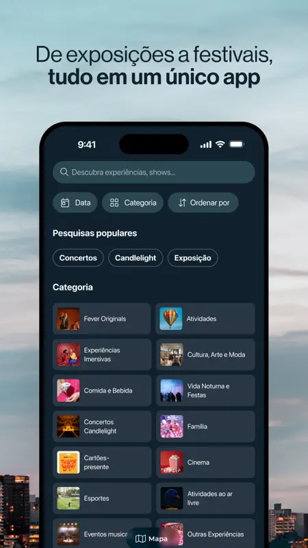 Fever: Eventos & Ingressos screenshot 3 of 6