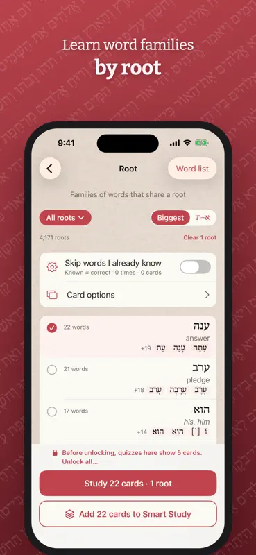 FlashHebrew Pratico & Van Pelt screenshot 7 of 8