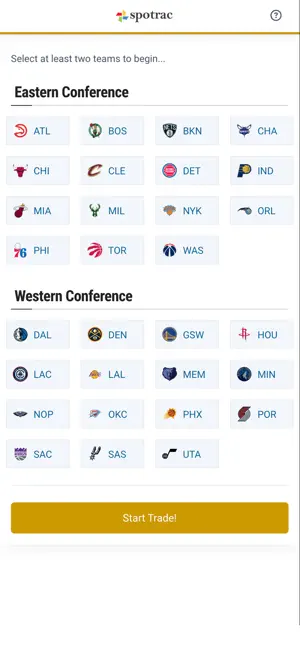NBA Trade Machine screenshot 1