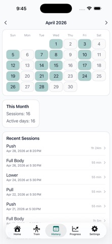 Stack - Gym Tracker screenshot