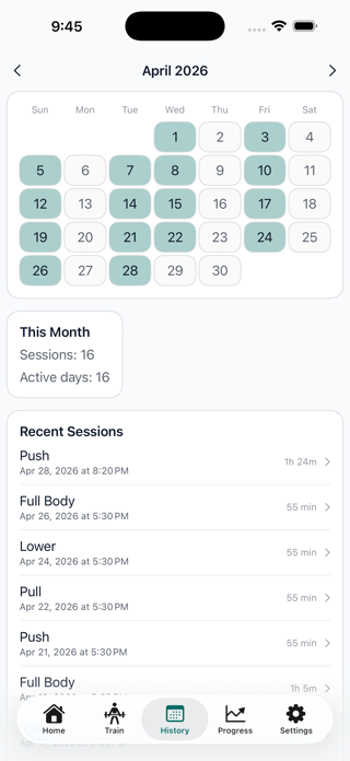 Stack - Gym Tracker Screenshot 5 of 10