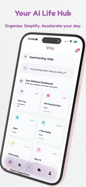 Vivy - AI Life Hub screenshot 1