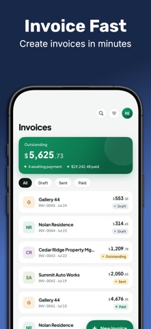 Snabbl Invoices screenshot