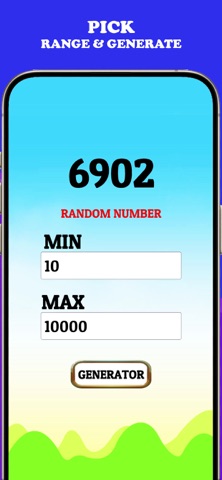 Random Number Generator 1-100 Screenshot 2 of 10