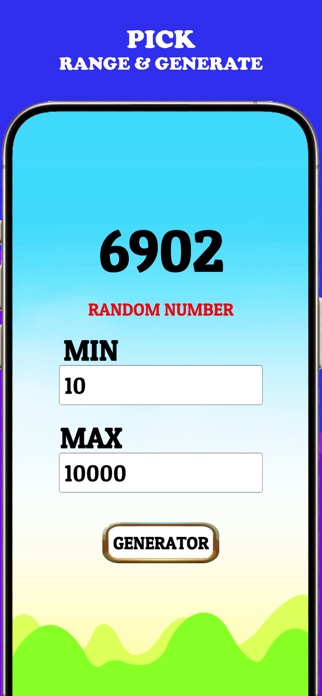 Random Number Generator 1-100 Screenshot 2 of 10