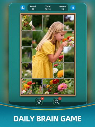 Jigtile: Jigsaw Card Puzzle iPad screenshot