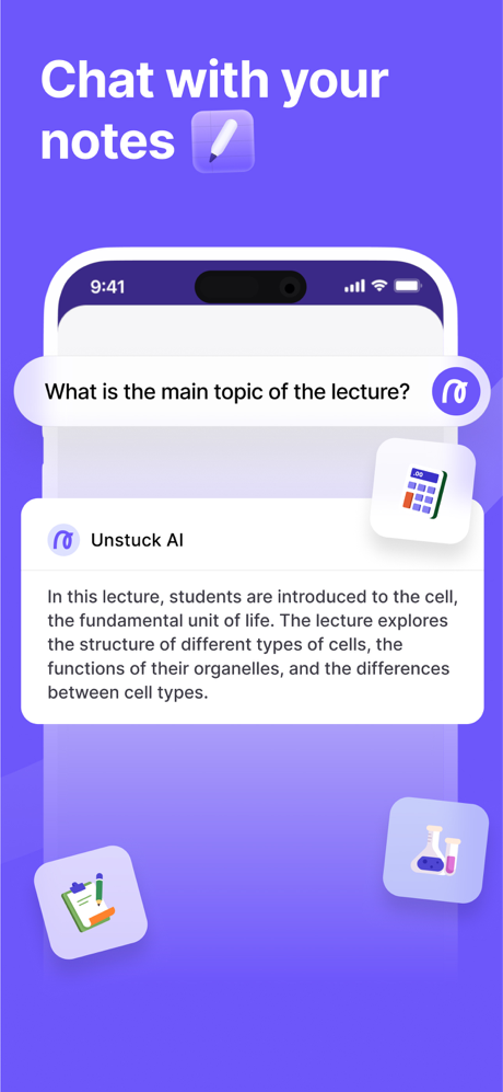 Unstuck AI Note Taker screenshot 4