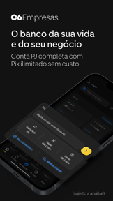 C6 Bank: Cartão, conta e mais! screenshot