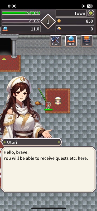 Idle&Replayable Spinning Hero screenshot 1