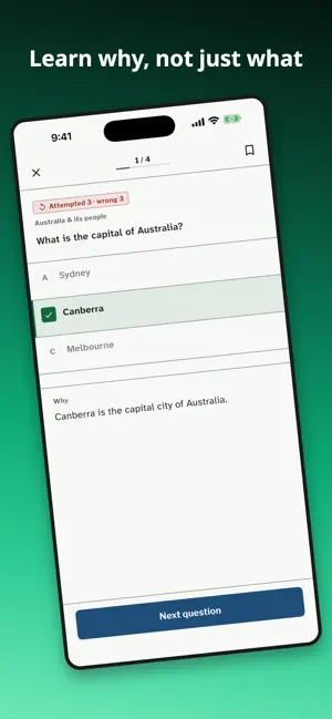 AU Citizenship 2026 screenshot 4