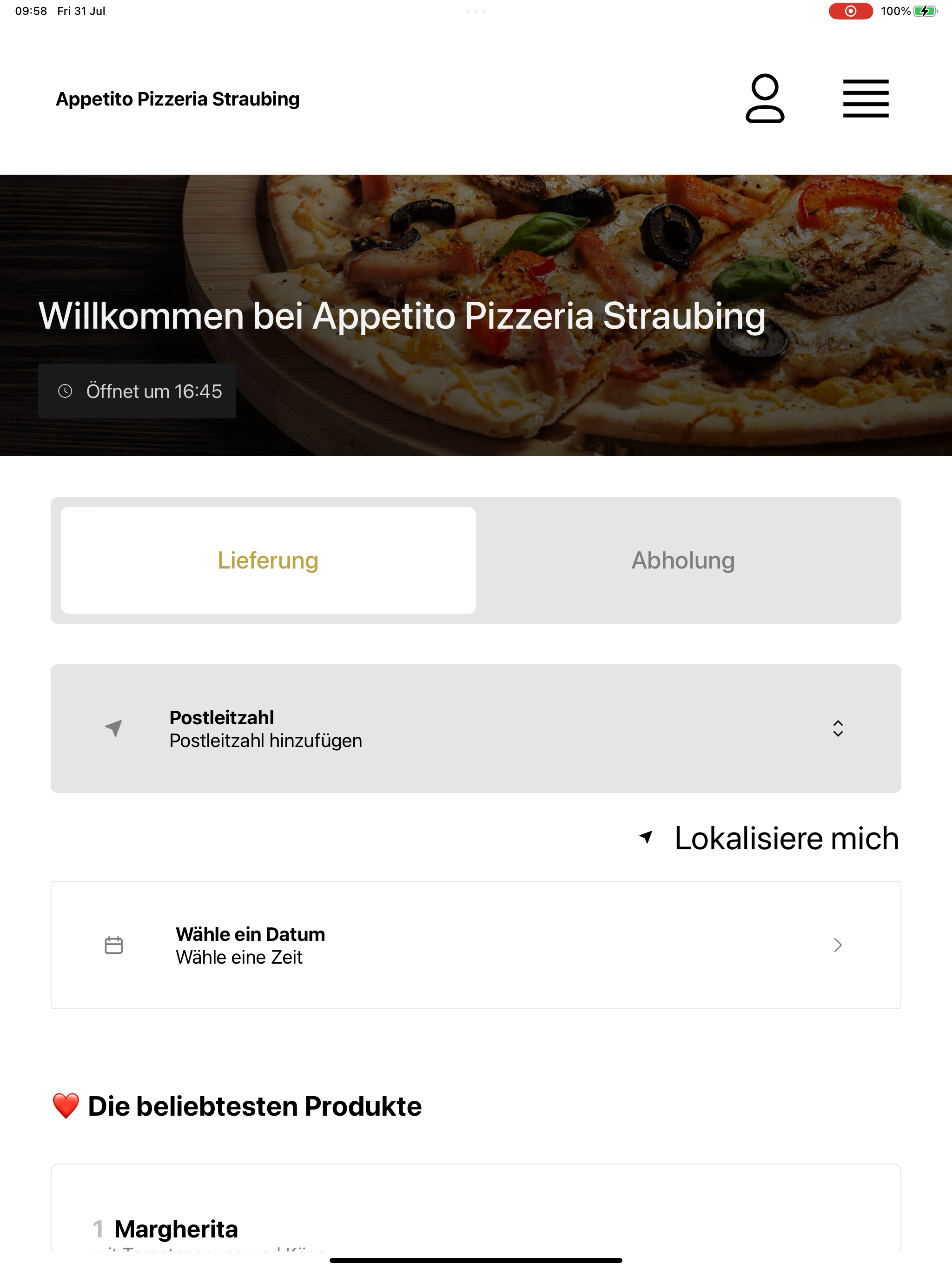 Appetito Pizzeria Straubing screenshot 9
