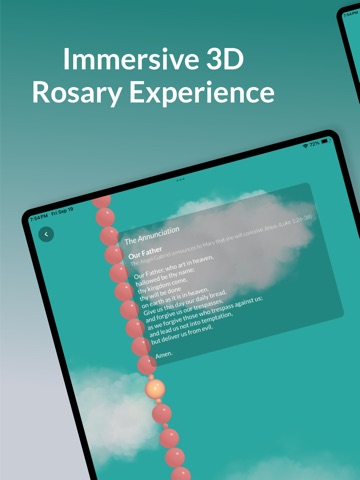 Holy Rosary: Beadly iPad screenshot