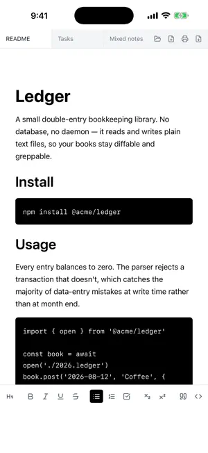 PureOpen — Markdown Editor screenshot 3